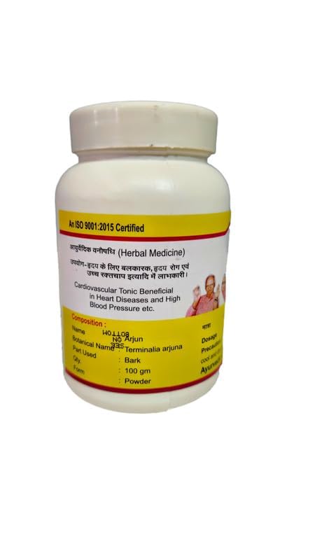 Arjun Churn - 100g | Ayurvedic Heart Health Supplement | Terminalia Arjuna Powder