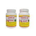 Combo - Punarnava Churn & Ashwagandha Churn - Natural Ayurvedic Detox & Stress Relief Powders (100g + 100g) for Wellness & Vitality